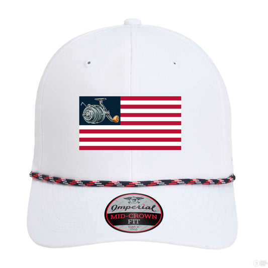 White/ Navy/ White/ Red - FRONT